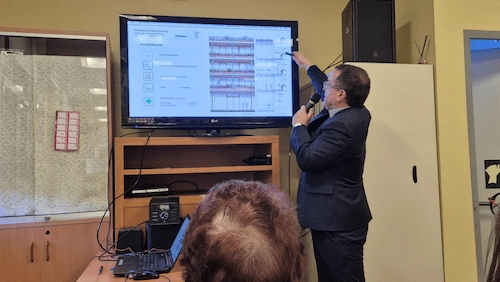 Detalle técnico de la presentación